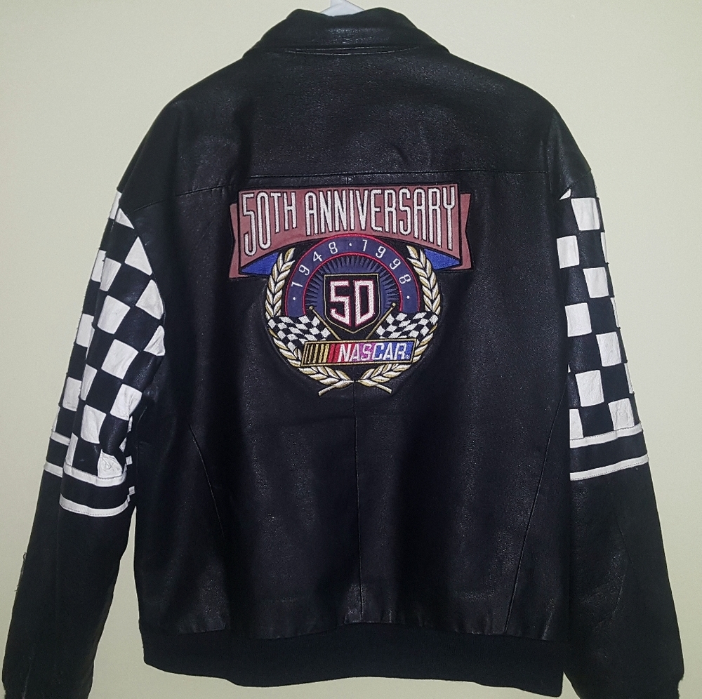 Vintage 1998 leather NASCAR Jacket
